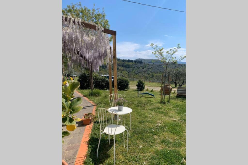 Ferienwohnung Bilocale Con Giardino Alle Porte Di Firenze Antella Exterior foto